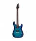 Schecter C-6 Plus Ocean Blue Burst