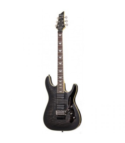 Schecter Omen Extreme Floyd Rose Trans Black