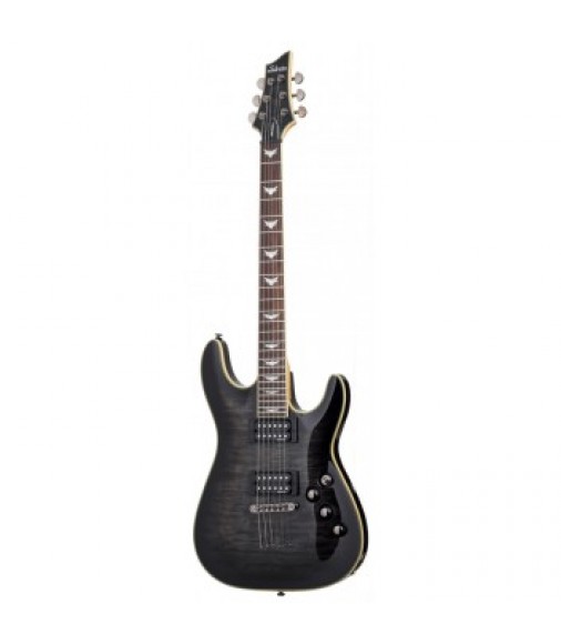 Schecter Omen Extreme 6 See Thru Black