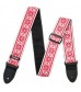 Jim Dunlop Fillmore Red Jacquard Guitar Strap