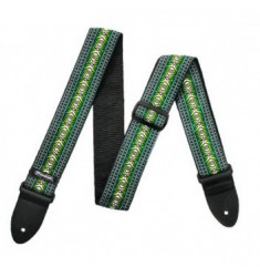 Dunlop JD-D67 Jaquard Strap (Matrix Green)