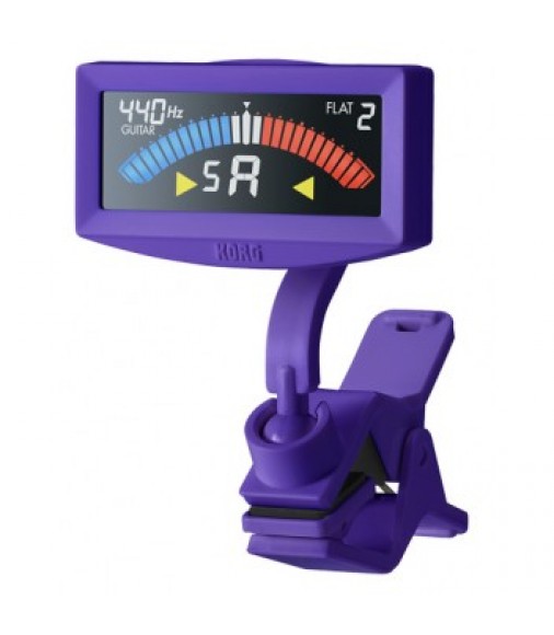 Korg Pitchcrow-G Clip-On Tuner, Violet