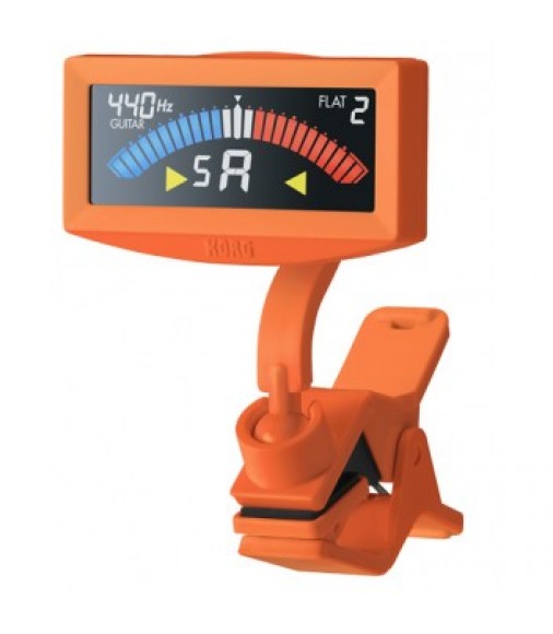 Korg Pitchcrow-G Clip-On Tuner, Orange