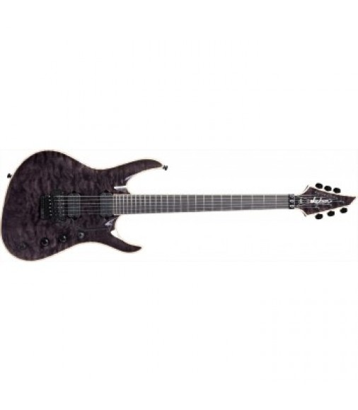 Jackson Broderick Soloist 6 Electric Guitar in Trans Black