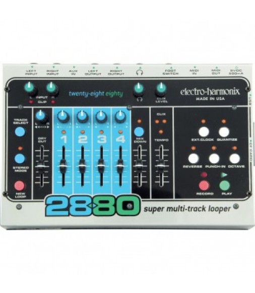 Electro Harmonix 2880 Super Multi Track Looper Pedal