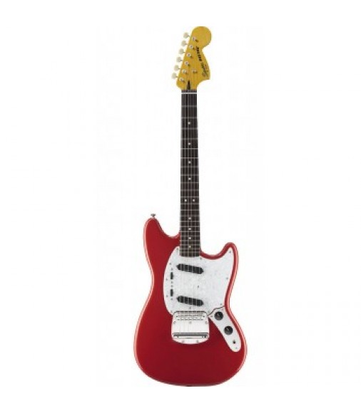 Squier Vintage Modified Mustang Electric Guitar in Fiesta Red