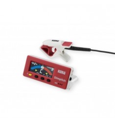 Korg Slimpitch Chromatic Tuner Red White