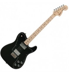 Fender Classic Series 72 Telecaster Deluxe Electric Guitar in Black