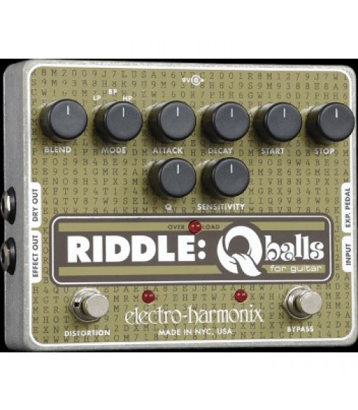 Electro Harmonix Riddle Q-balls Envelope Filter Guitar Effects Pedal