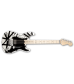 EVH ART Stripe Series Electric Guitar White / Black