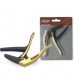 Stagg Curved Trigger Capo FOR Acoustic AND Electric Guitar Gold