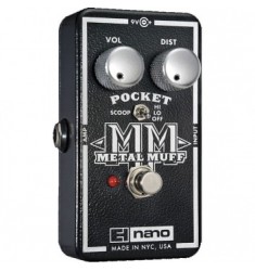 Electro Harmonix Pocket Metal Muff Guitar Effects Pedal