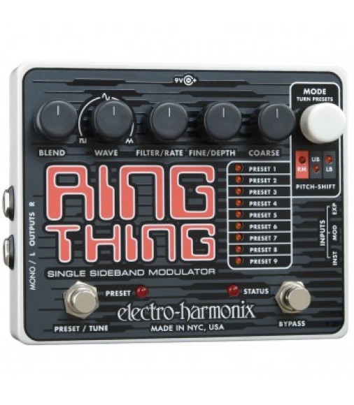 Electro Harmonix Ring Thing Modulation Guitar Effects Pedal