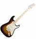 Fender American Deluxe Stratocaster Guitar in 3-Colour Sunburst