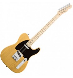 Fender American Deluxe Telecaster Guitar in Butterscotch Blonde