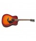 Yamaha FG740S FM Vintage Cherry Sunburst Acoustic Guitar