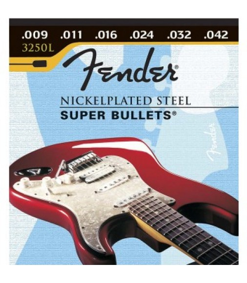 Fender Super Bullet Strings Nickel Plated Steel 3250L 9-42