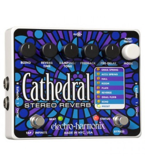 Electro Harmonix Cathedral Reverb Pedal