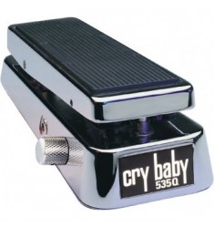 Dunlop 535QC Crybaby Multi-Wah Guitar Effects Pedal in Chrome