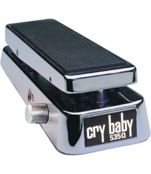 Dunlop 535QC Crybaby Multi-Wah Guitar Effects Pedal in Chrome