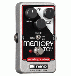 Electro Harmonix Memory Toy Analog Delay / Chorus Effects Pedal