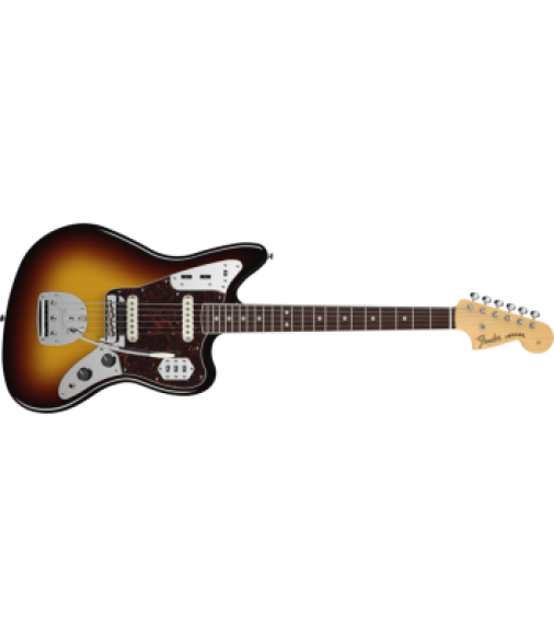 Fender American Vintage '65 Jaguar Electric Guitar in 3 Color Sunburst