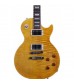 Cibson C-Les-paul Standard T Plus Electric Guitar, Translucent Amber