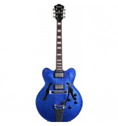 Ibanez AFD75T-BSP Artcore Hollowbody Electric Guitar Blue Sparkle