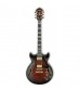 Ibanez 2015 AM153 Hollow Body in Dark Brown Sunburst