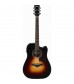 Ibanez AW4000CE Artwood Electro Acoustic in Brown Sunburst