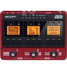 Zoom B3 Bass Guitar Effects Pedal