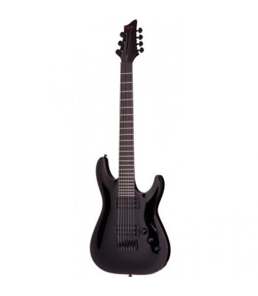 Schecter Blackjack C-7 Gloss Black