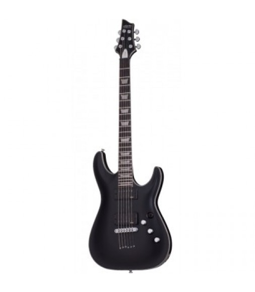 Schecter C-1 Platinum in Satin Black