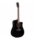 Fender CD-60CE Electro Acoustic Guitar in Black (2014)