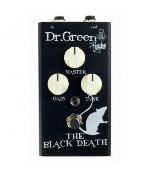 Dr. Green Black Death Distortion Pedal