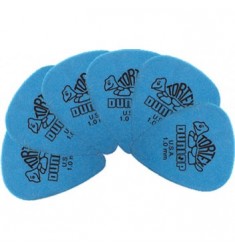 Dunlop 418P100 Tortex Blue Medium Picks 1.0mm (12 Pack)