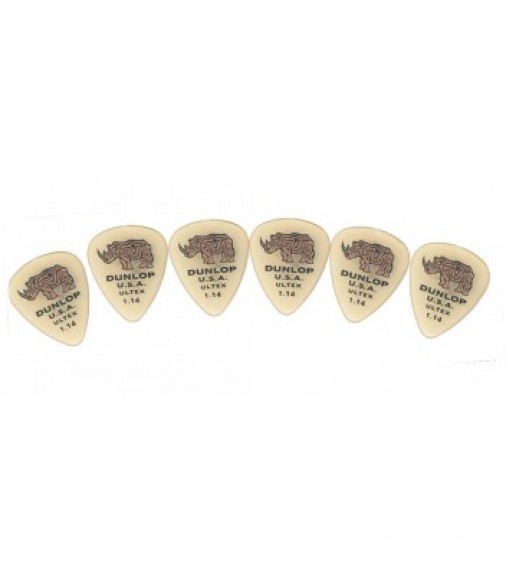 Dunlop 421P1.14 Standard Guitar Picks - 1.14mm (6 Pack)