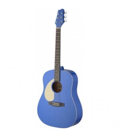 Eastcoast SA30D Left Handed Acoustic Guitar in Blue