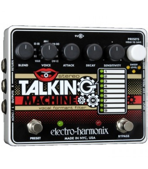 Electro Harmonix Stereo Talking Machine Pedal