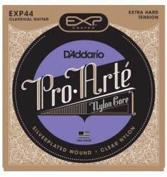 D'Addario EXP44 Coated Classical Guitar Strings, Extra Hard Tension