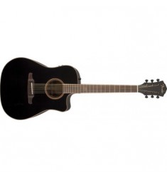 Fender F1020SCE Electro Acoustic Guitar Black
