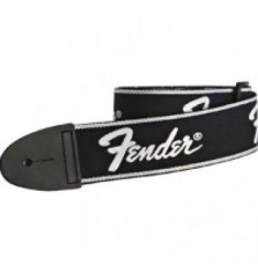 Fender Running Logo Strap Black