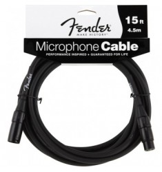 Fender 4.5m Performance Series XLR to XLR Microphone Cable