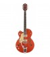 Gretsch G6120SSULH Setzer Nashville Left Handed Guitar - Orange Tiger