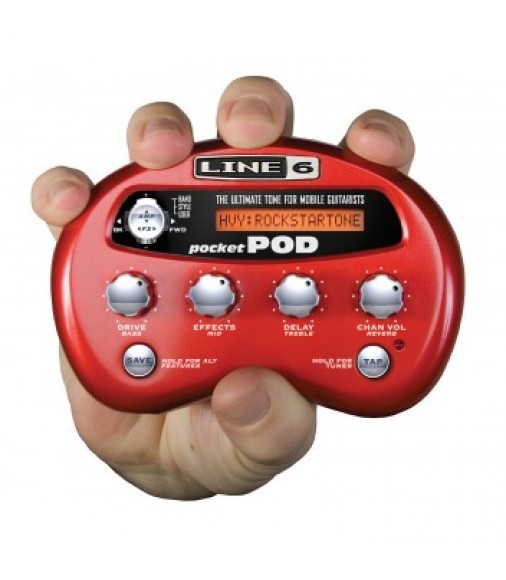 Line 6 Pocket Pod Portable Guitar Amp and FX Processor