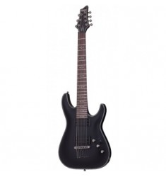 Schecter Hellraiser C-7 Passive Satin Black