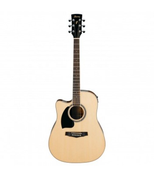 Ibanez PF15LECE Left Handed Electro Acoustic Guitar Natural