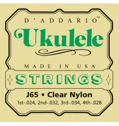 D'Addario J65 Ukulele Strings, Soprano