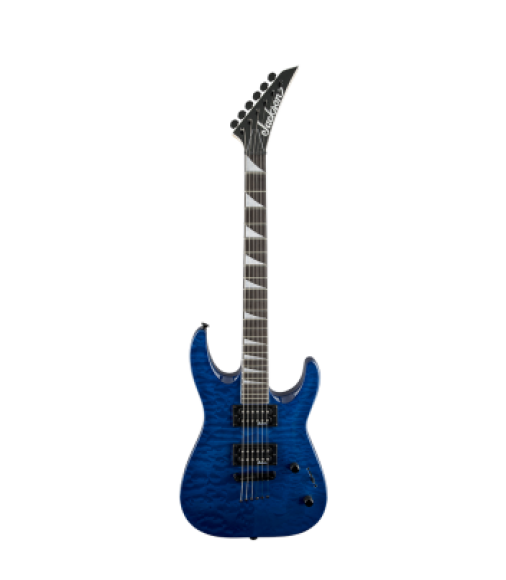 Jackson JS32TQ Dinky  DKA QM Transparent Blue