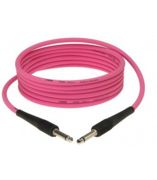 Klotz KIK 9m Mono Jack to Jack Guitar Cable Pink